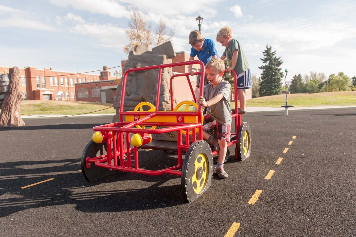 PlayWorks Spruce Avenue Playground in Edmonton, Alberta!